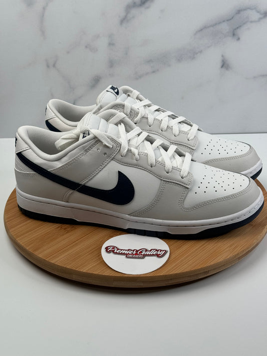 Nike Dunk Low White Midnight Navy (2024)