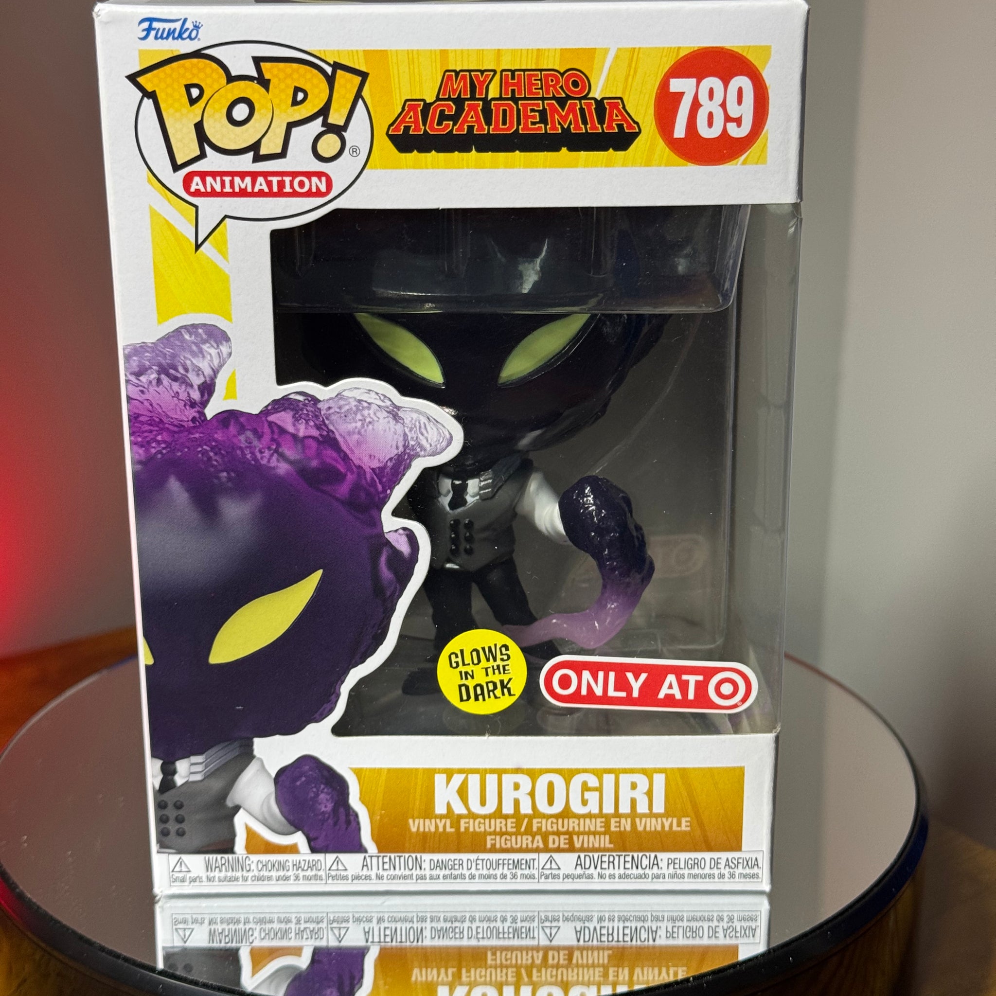 My Hero Academia Kurogiri Funko Pop! Vinyl Figure #789 - GITD Target Exclusive