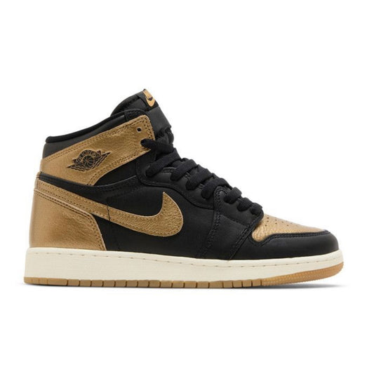 Jordan 1 High OG Black Metallic Gold GS (2024)