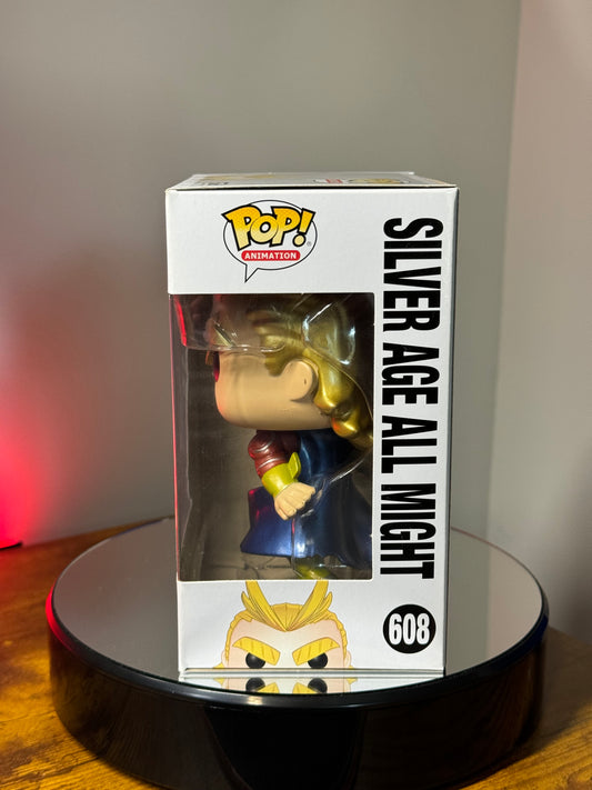 My Hero Academia Silver Age All Might Funko Pop! Vinyl Figure #608 - Barnes & Noble Exclusive