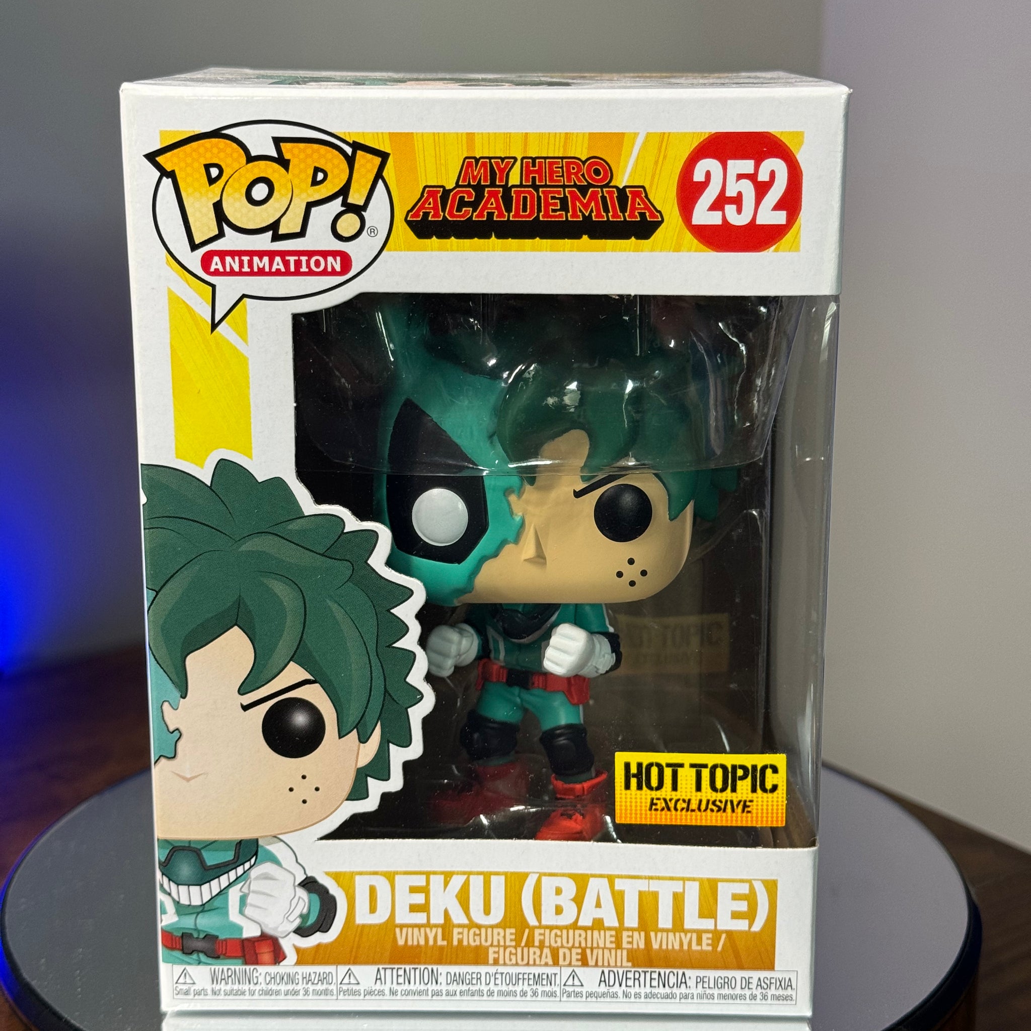 My Hero Academia Deku (Battle) Funko Pop! Vinyl Figure #252 - Hot Topic Exclusive