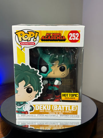 My Hero Academia Deku (Battle) Funko Pop! Vinyl Figure #252 - Hot Topic Exclusive