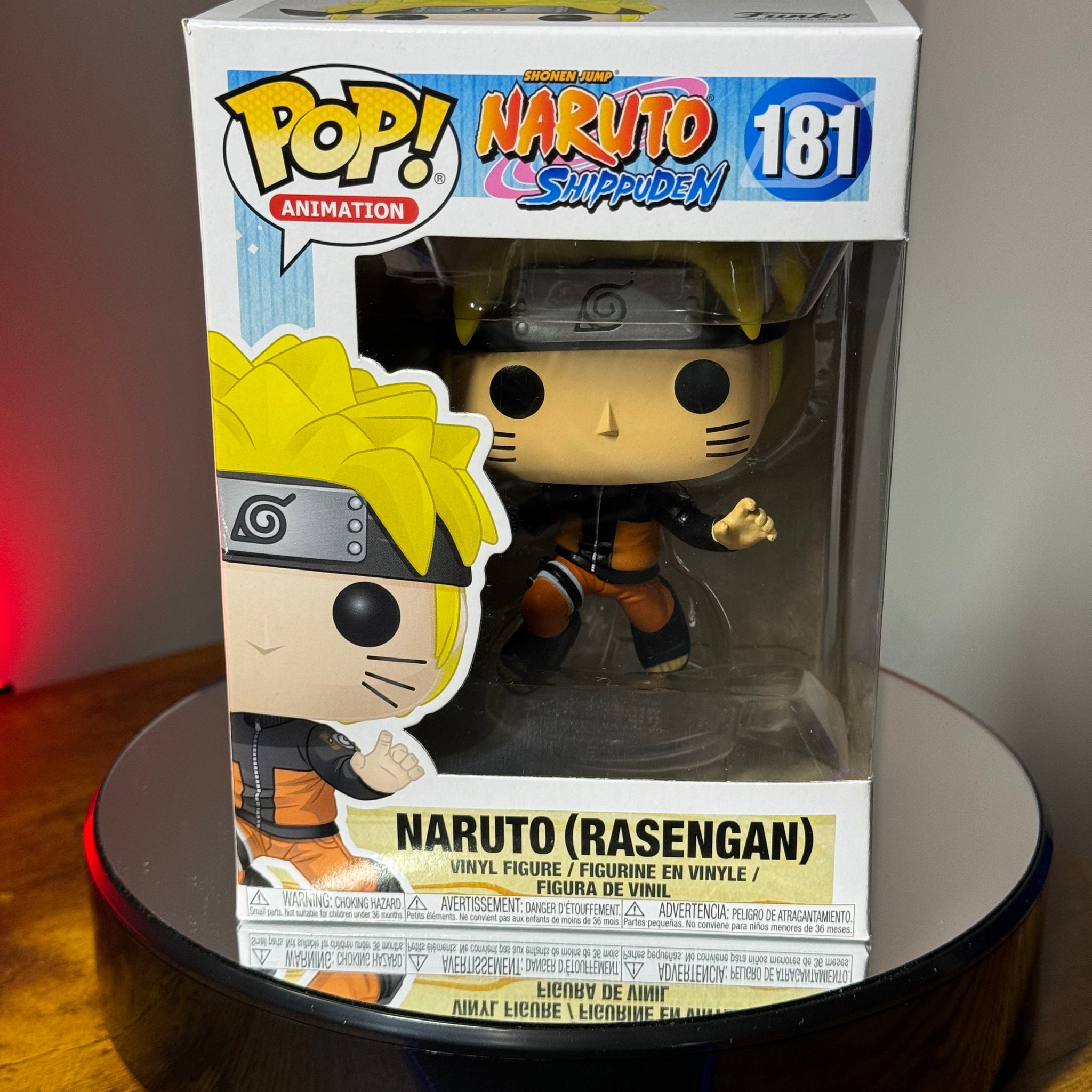 Naruto Shippuden Naruto (Rasengan) Funko Pop! Vinyl Figure #181