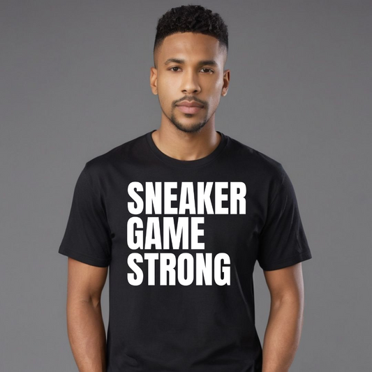 Sneaker Gang Strong T-shirt | Black