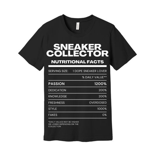 Sneaker Collector T-shirt | Black