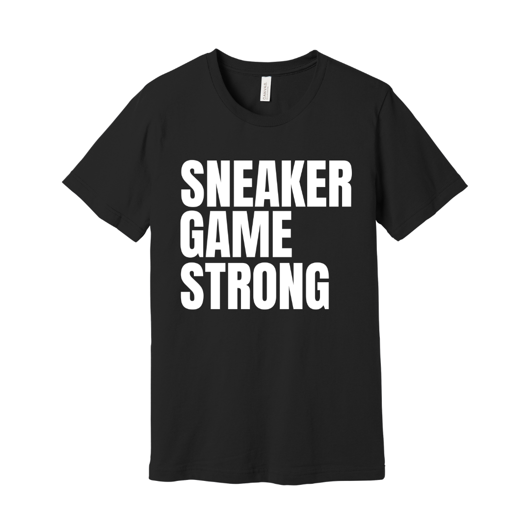 Sneaker Gang Strong T-shirt | Black