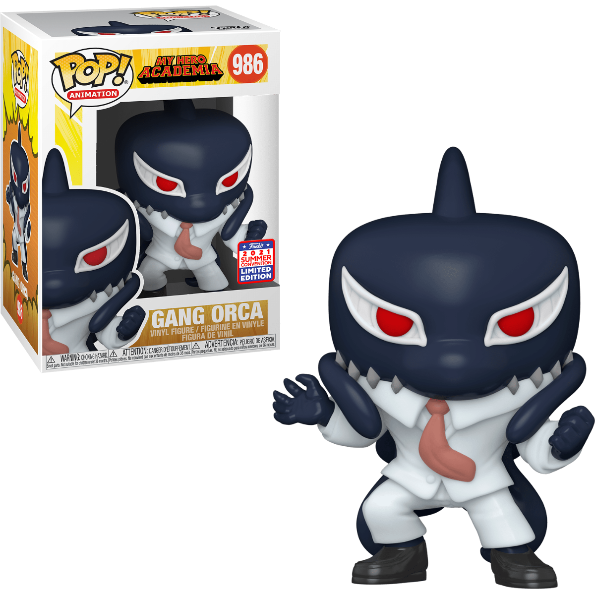 My Hero Academia Gang Orca Funko Pop! Vinyl Figure #986 - 2021 Summer Convention Limited Edition