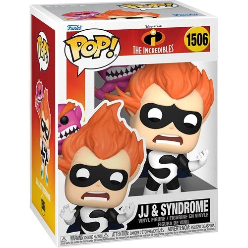 (PREORDER) The Incredibles 20th Anniversary JJ and Syndrome Funko Pop! Vinyl Figure #1506